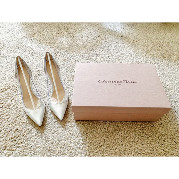 Gianvito Rossi white pumps - Picture 2 of 7